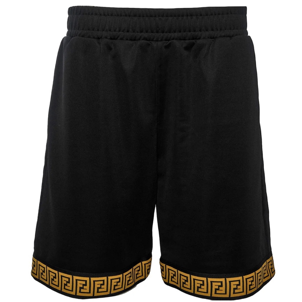 FENDACE | FENDI X VERSACE BERMUDA FENDI FF GRECA MEN SHORTS